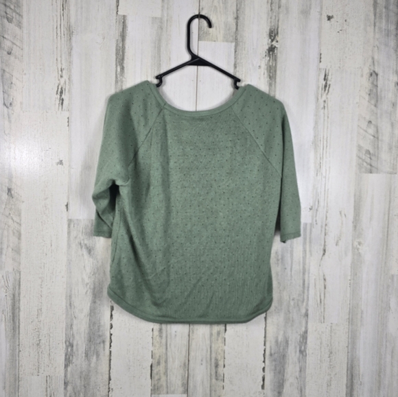 Kathy Ireland green shirt women's size medium - Picture 5 of 9